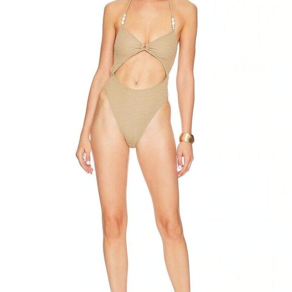 Women’s Tularosa‎ Revolve Laya One Piece in Tan Size XL X-LARGE - Picture 1 of 10